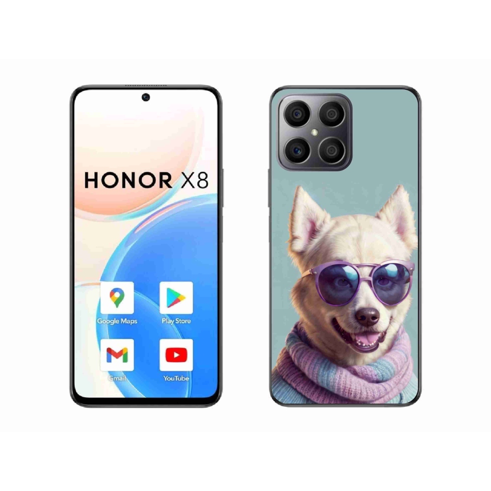 Zselés borítás mmCase a Honor X8-hoz - elegáns német felső
