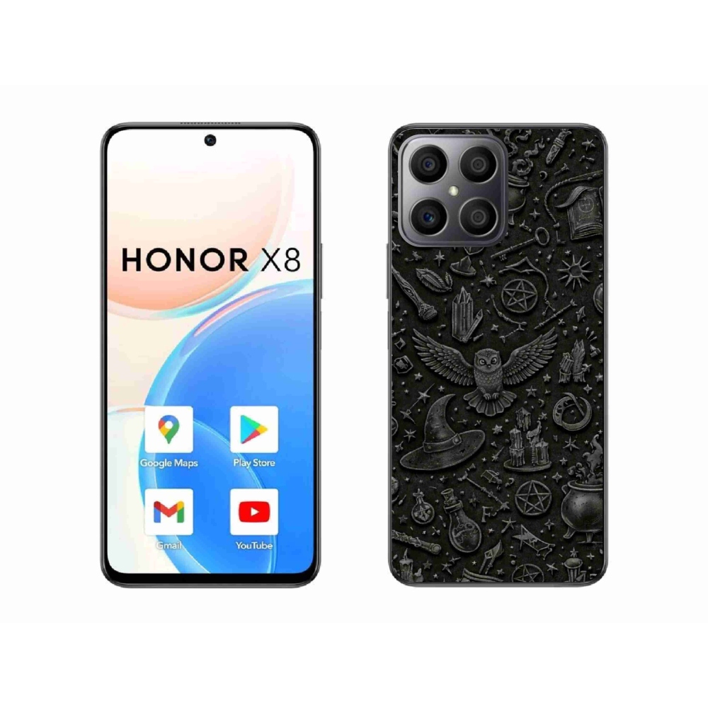 Gél borítás mmCase a Honor X8-hoz - sötét varázslatos világ