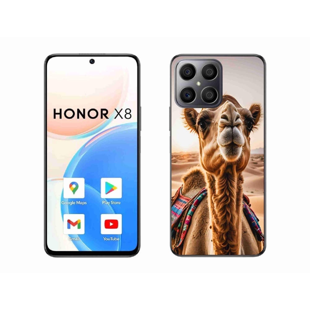 Zselés borítás mmCase a Honor X8-hoz - teve színű