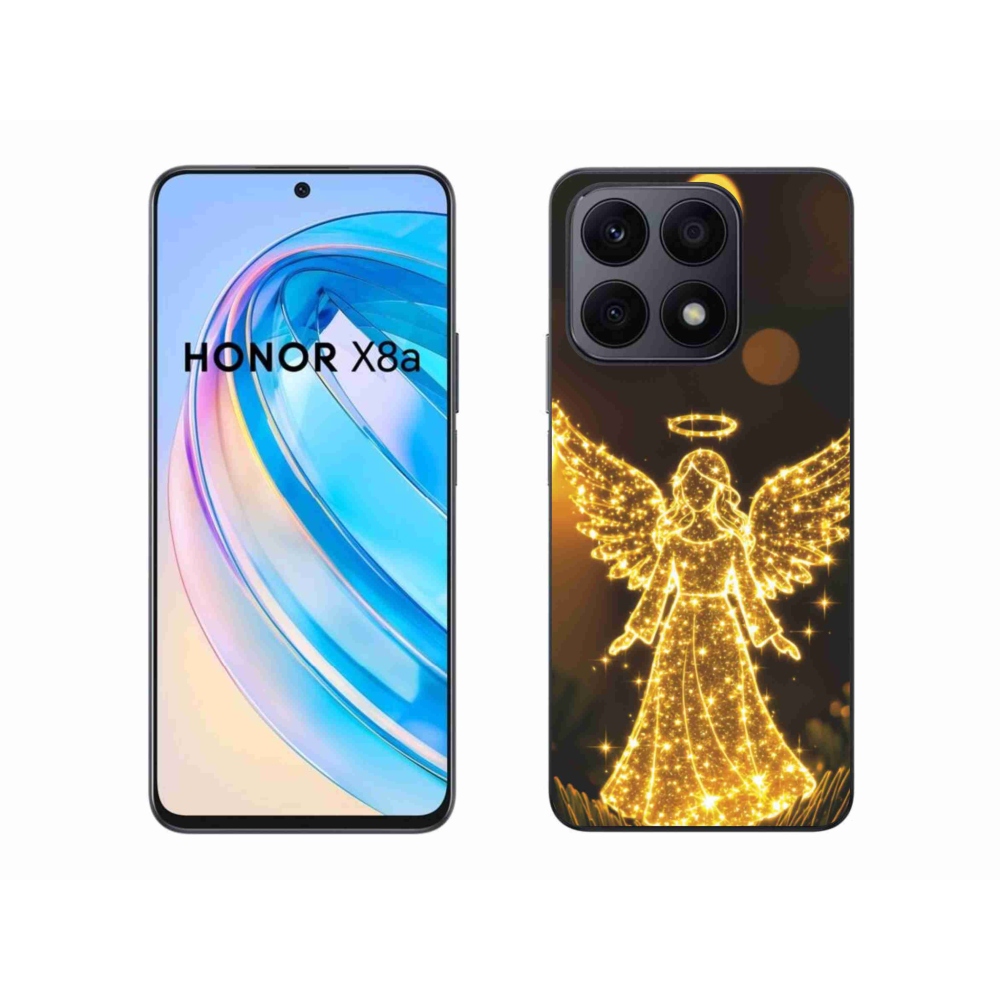 Zselés borítás mmCase a Honor X8a készülékhez - angyalka