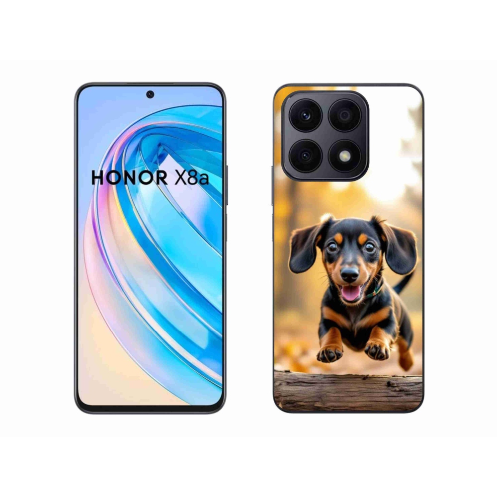 Zselés borító mmCase a Honor X8a készülékhez - tacskó 2