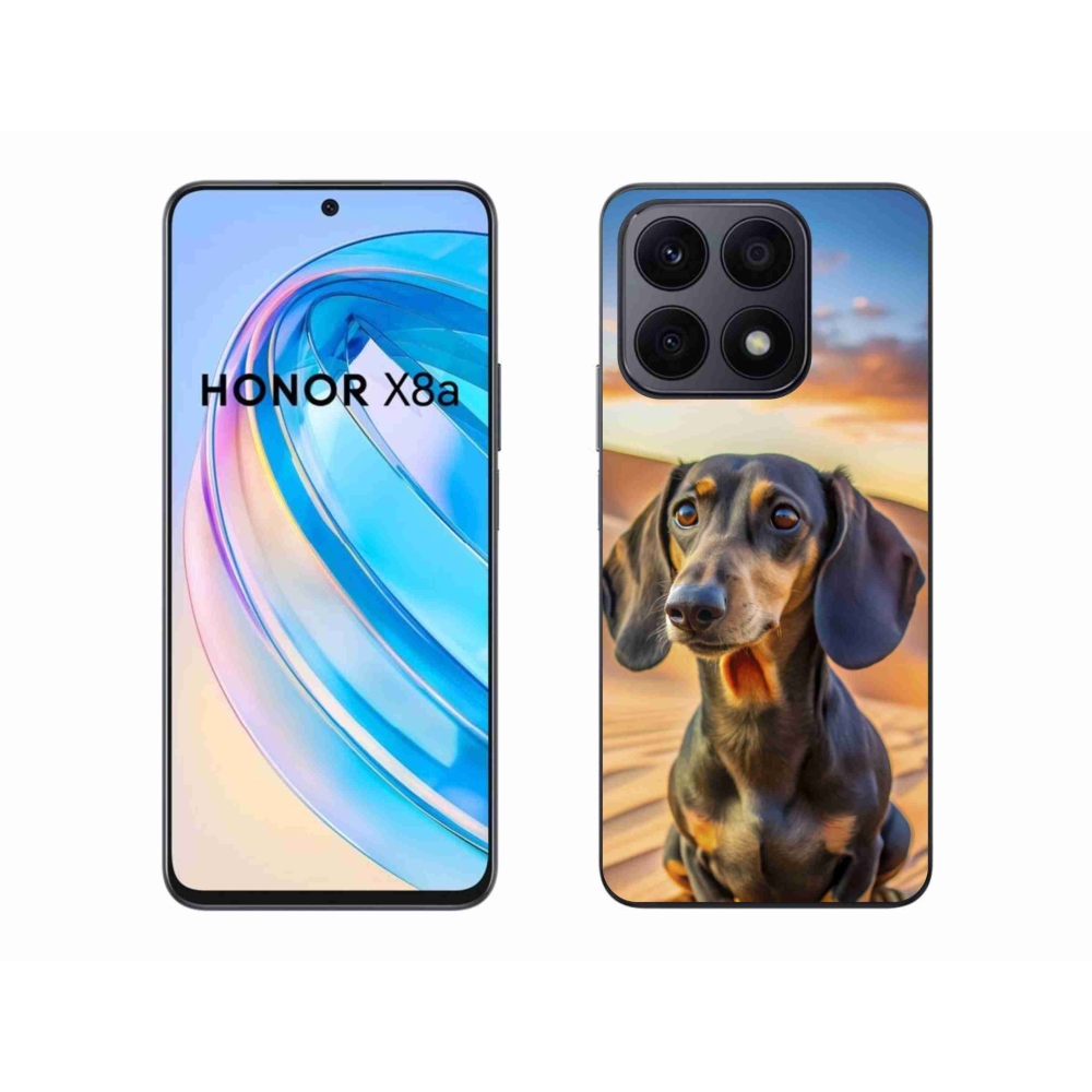 Zselés borítás mmCase a Honor X8a készülékhez - tacskó 3