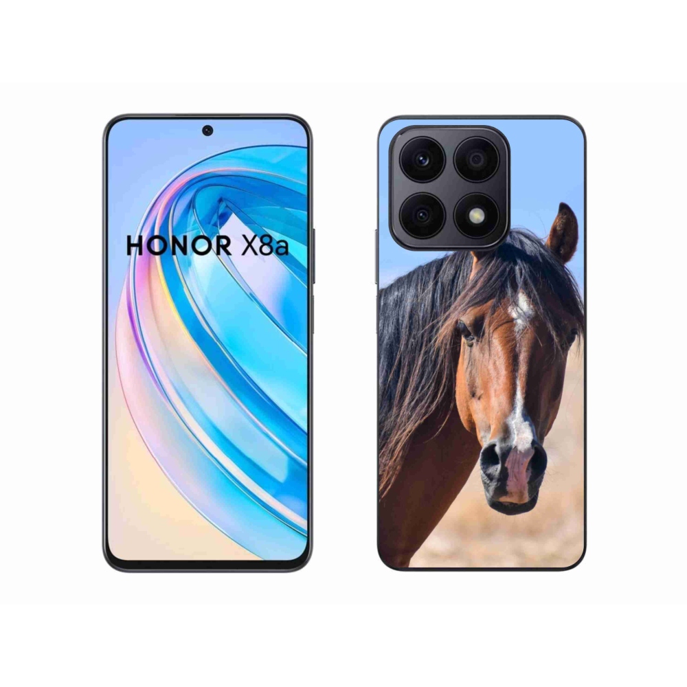 Zselés borítás mmCase a Honor X8a készülékhez - csendes ló