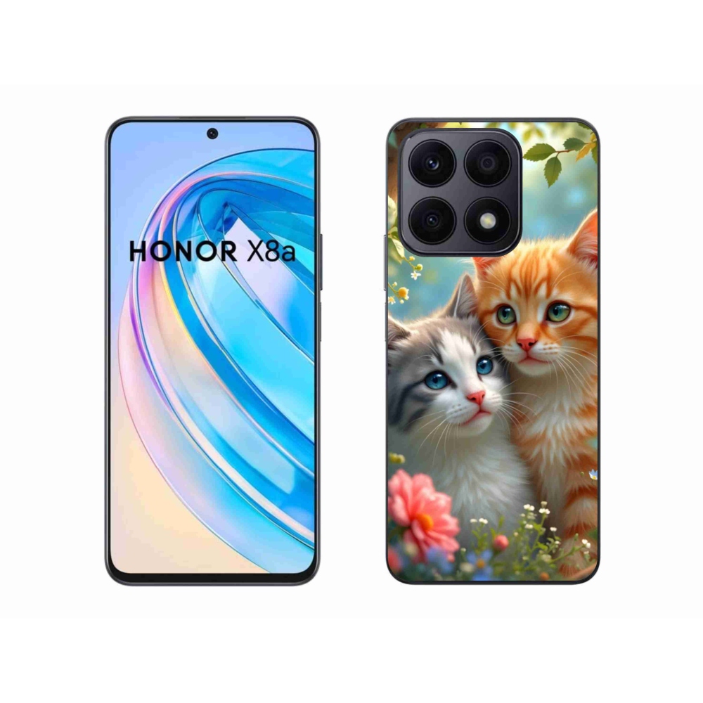 Gél borítás mmCase a Honor X8a készülékhez - cat love 2