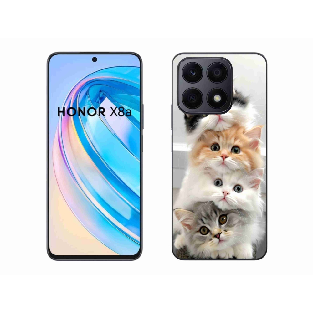 Zselés borítás mmCase a Honor X8a készülékhez - cat group
