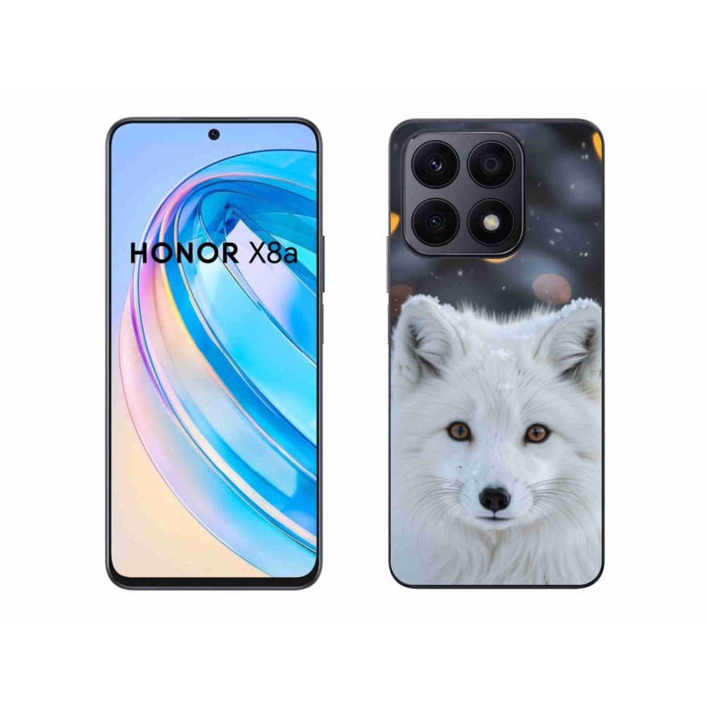 Zselés borítás mmCase a Honor X8a készülékhez - polár róka