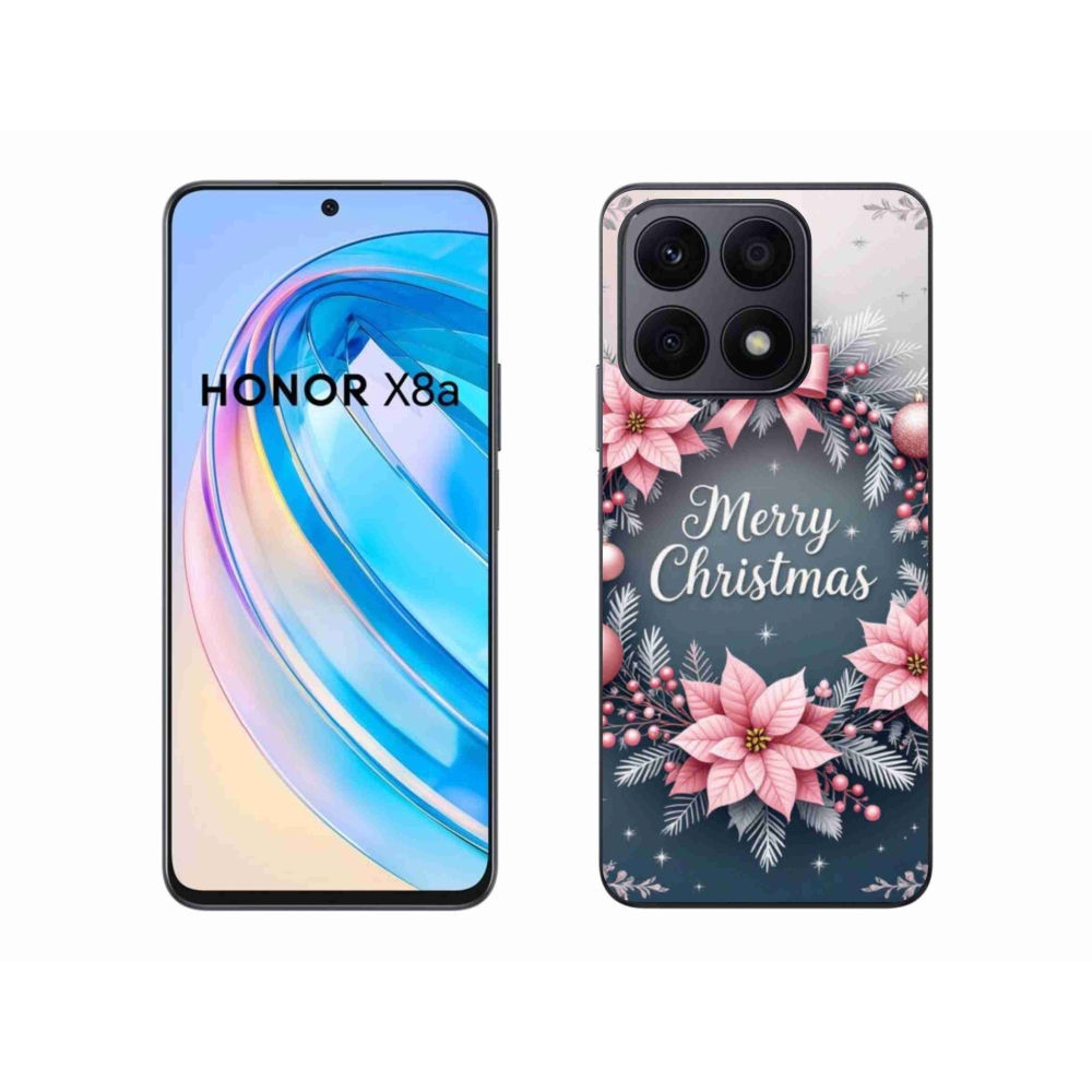 Gél borító mmCase a Honor X8a számára - boldog karácsonyt!