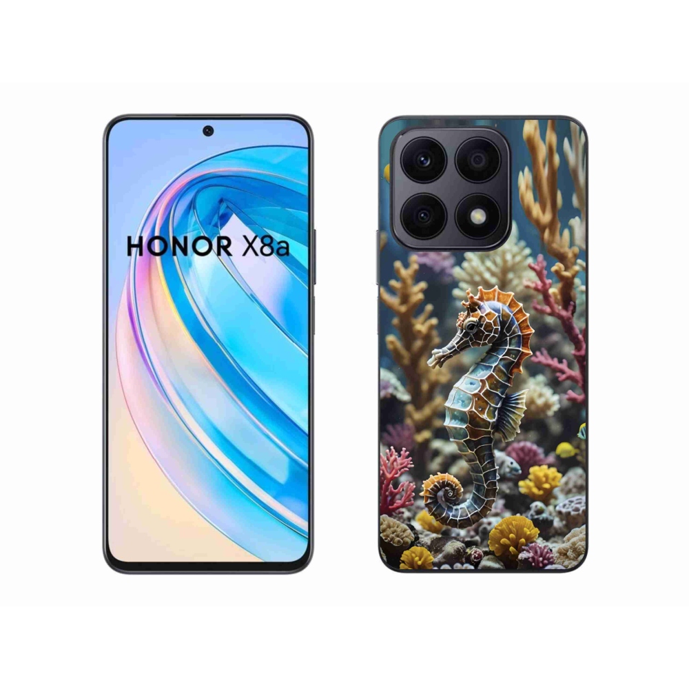 Gél borítás mmCase a Honor X8a készülékhez - csikóhal 2