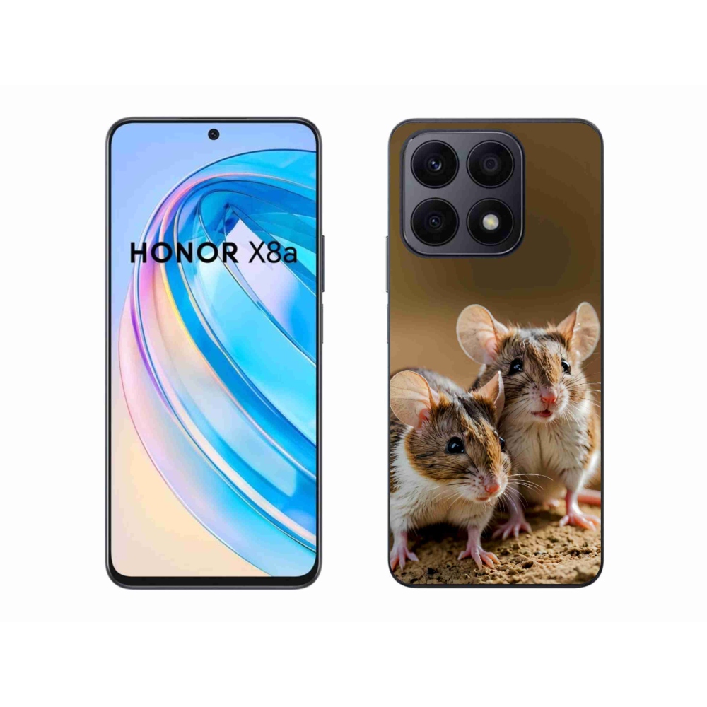 Zselés borítás mmCase a Honor X8a készülékhez - egér duo