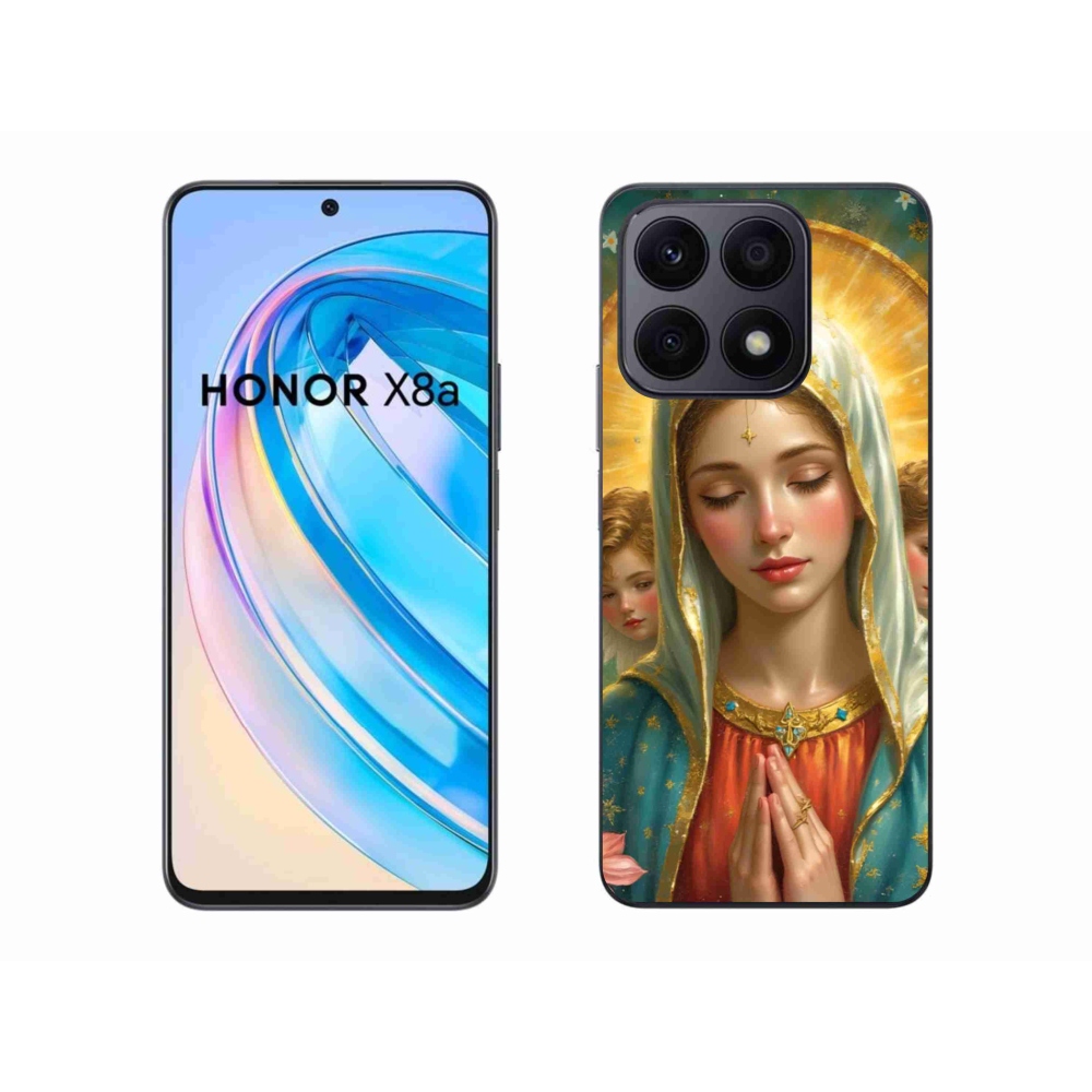 Gél borítás mmCase a Honor X8a számára - Vallásos motívum 3