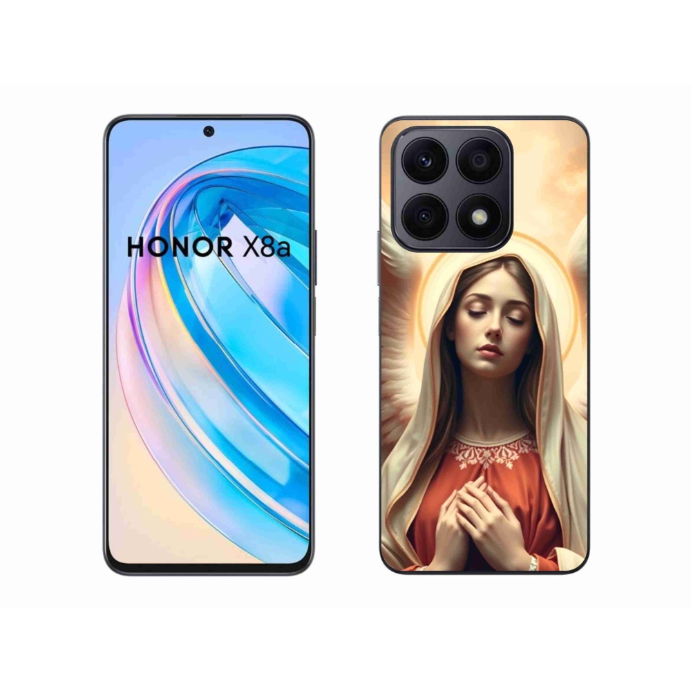 Gél borító mmCase a Honor X8a számára - vallási téma