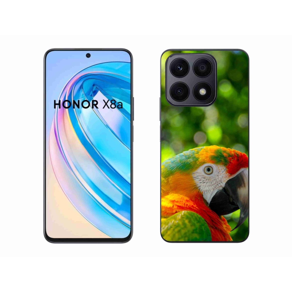 Zselés borítás mmCase a Honor X8a készülékhez - parrot ara 3