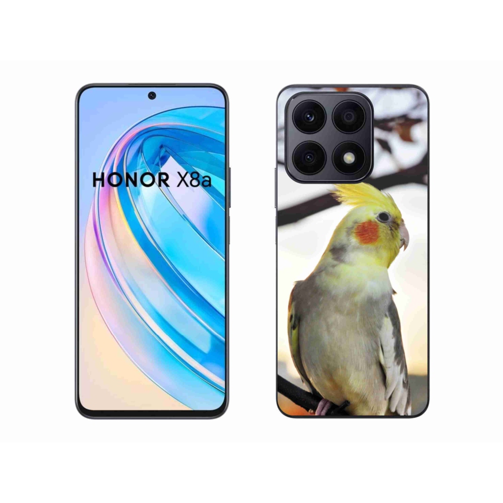 Zselés borítás mmCase a Honor X8a készülékhez - papagáj korela