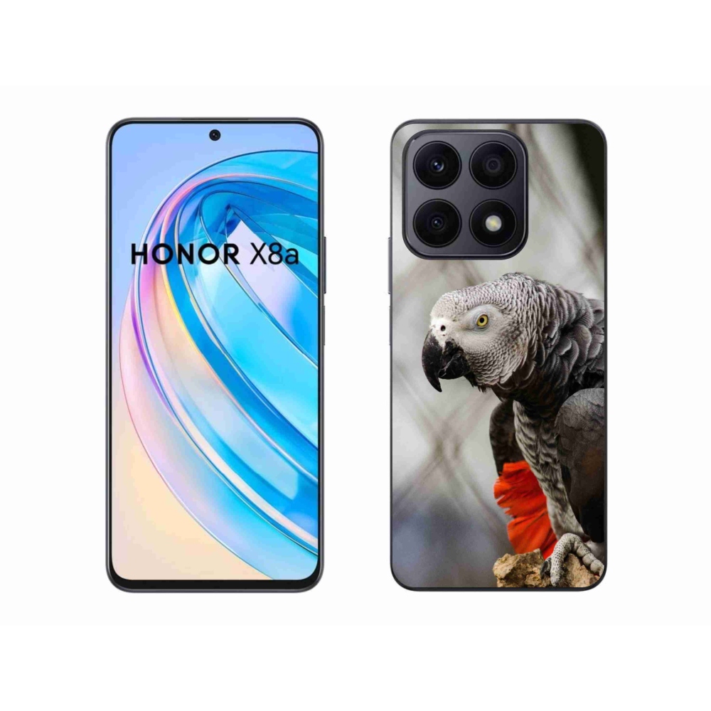 Zselés borítás mmCase a Honor X8a készülékhez - parrot jacko 3