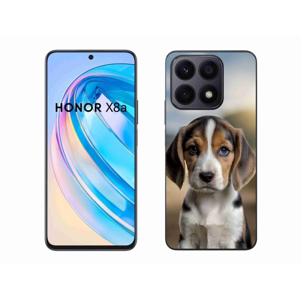 Gél borítás mmCase a Honor X8a számára - aranyos beagle