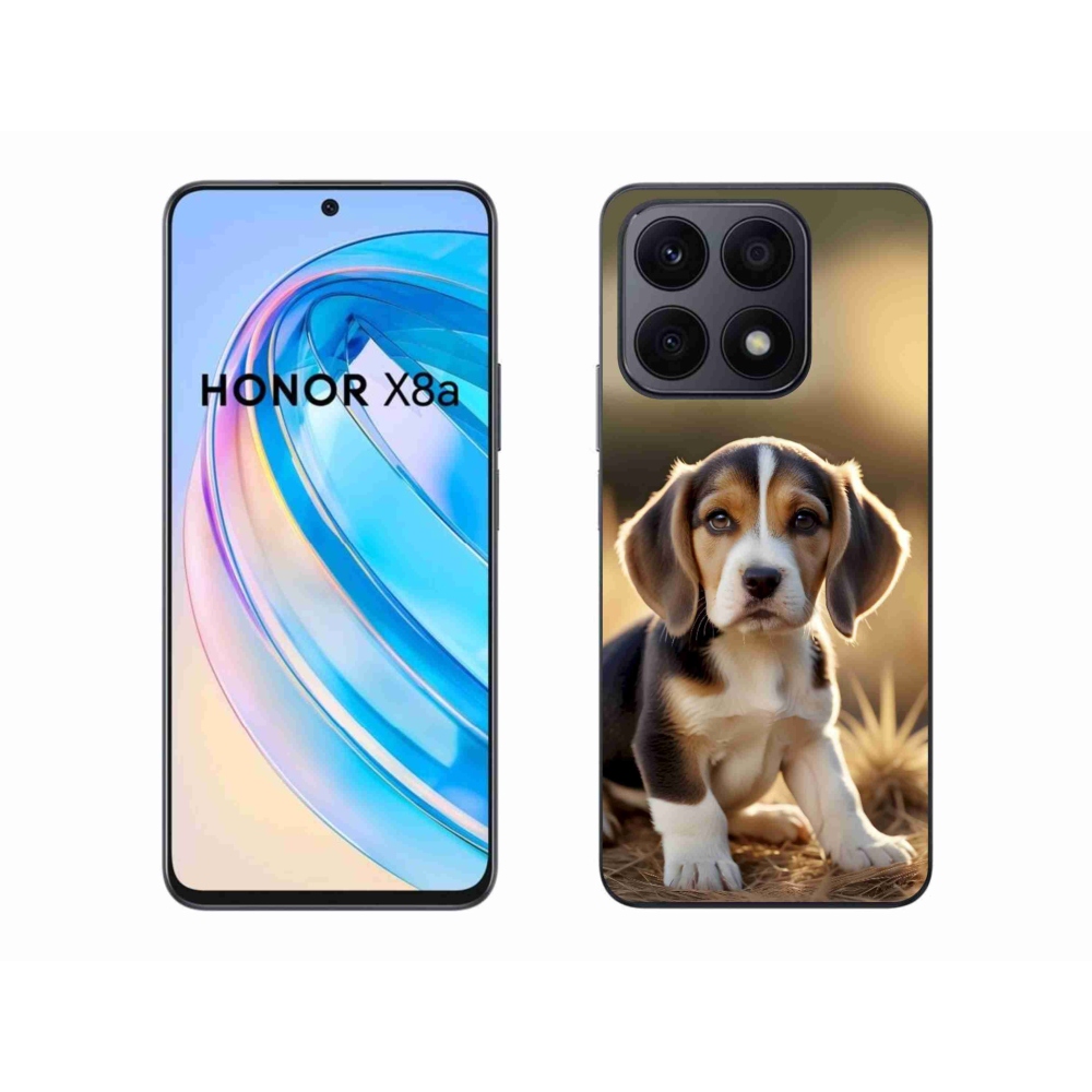 Gél borítás mmCase a Honor X8a számára - aranyos beagle