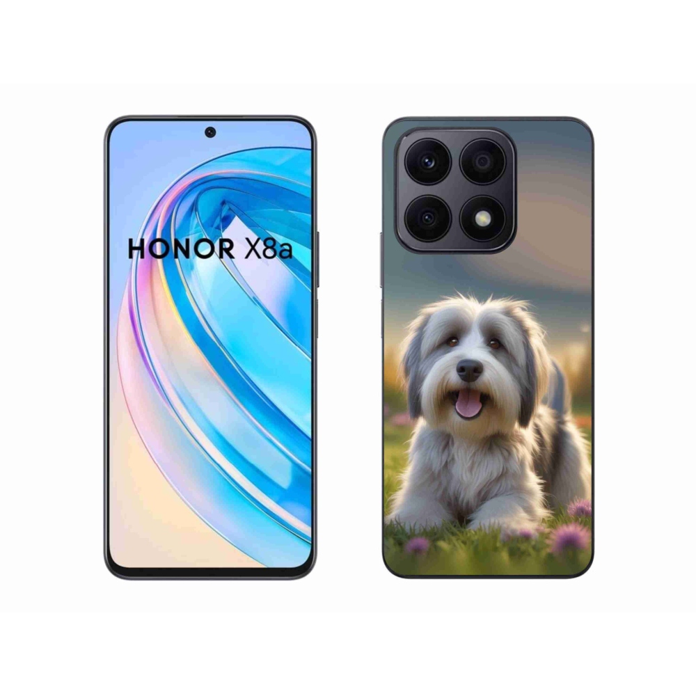 Gél borítás mmCase a Honor X8a számára - aranyos havannai kutya