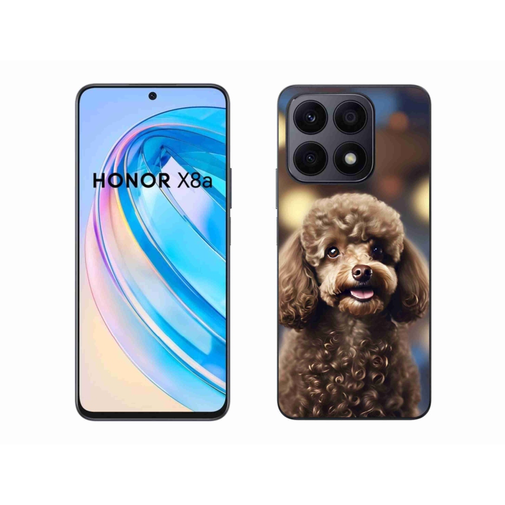 Gél borítás mmCase a Honor X8a számára - aranyos uszkár