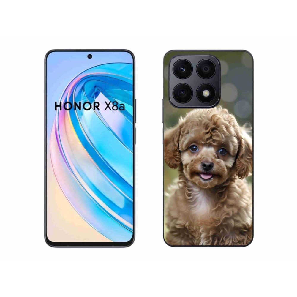 Gél borítás mmCase a Honor X8a számára - aranyos uszkár