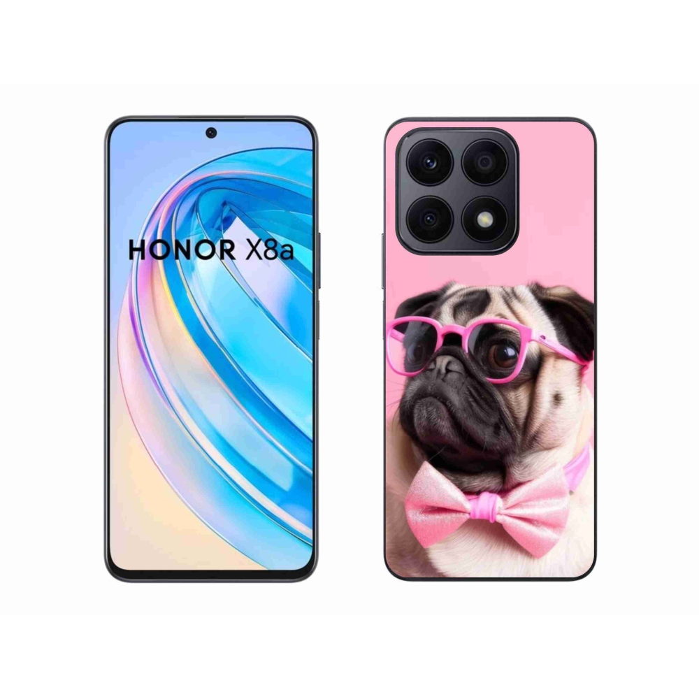 Zselés borítás mmCase a Honor X8a készülékhez - stílusos mopsz