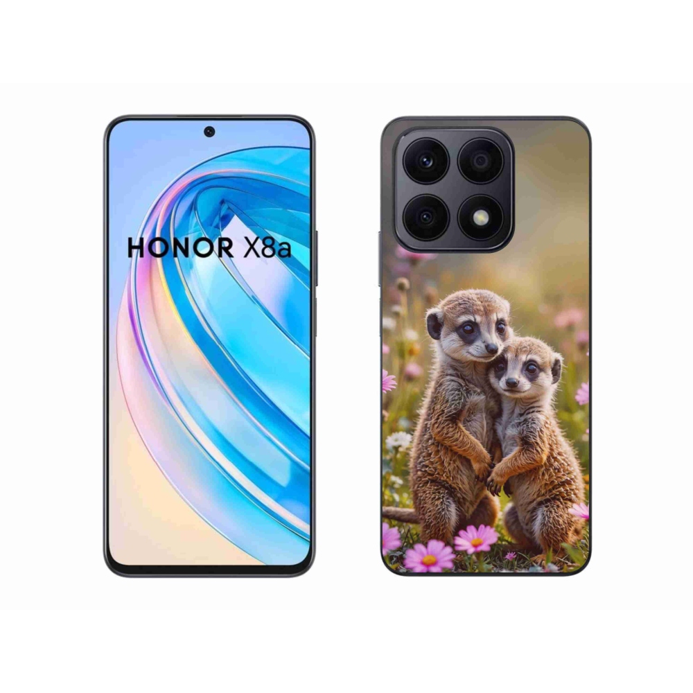 Zselés borítás mmCase a Honor X8a készülékhez - suricate duo