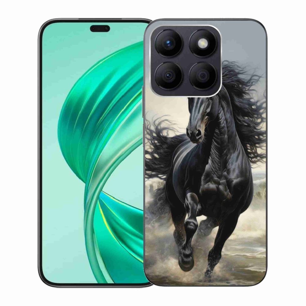 mmCase géltok az Honor X8b-hez – futó fekete ló