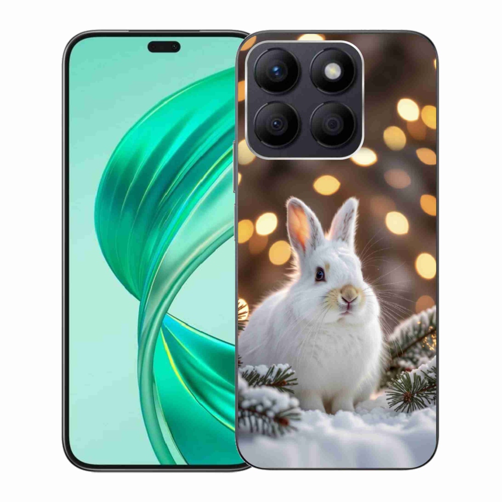 mmCase géltok az Honor X8b-hez – fehér nyuszi