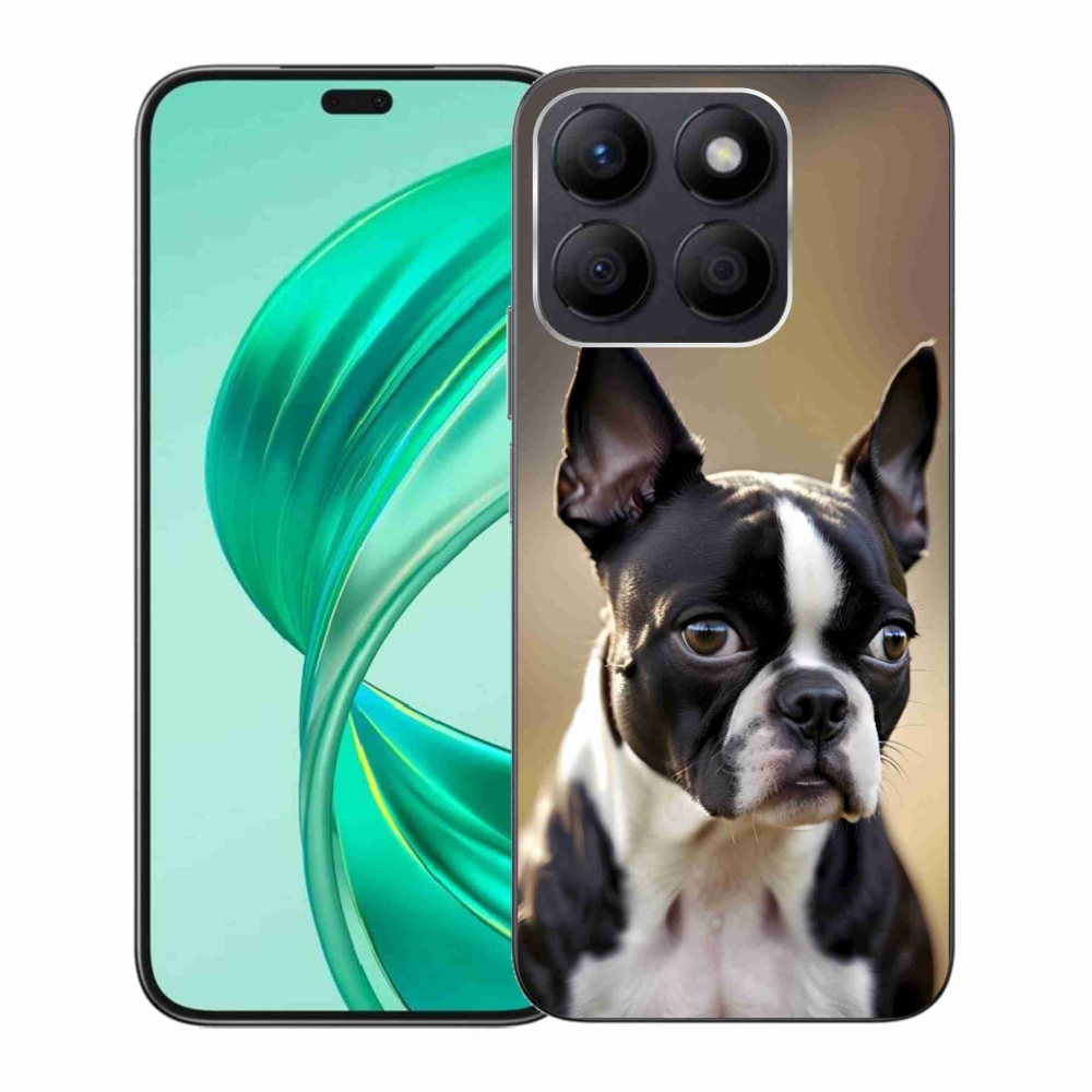 mmCase gél tok az Honor X8b-hez – bostoni terrier
