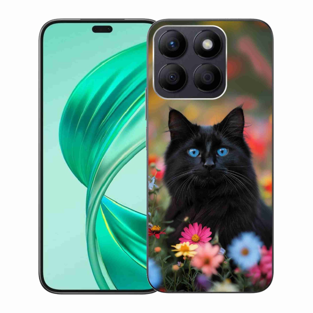 mmCase gél tok az Honor X8b-hez – fekete cica 4