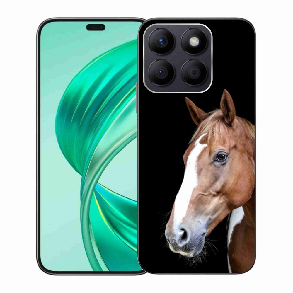 Zselés borítás mmCase a Honor X8b-hez - barna ló 3