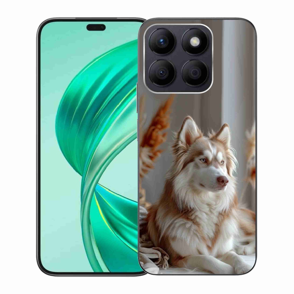 mmCase gél tok az Honor X8b-hez – nyugodt szibériai husky