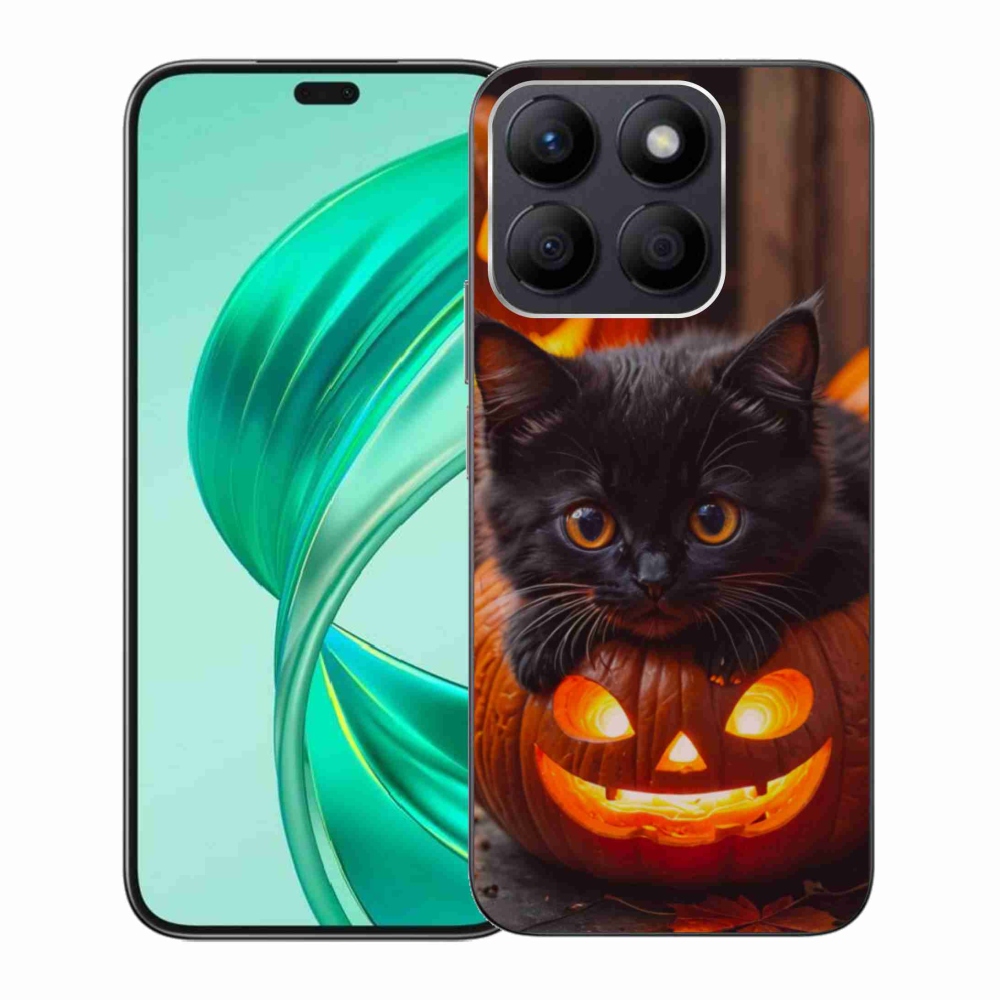 Zselés borítás mmCase a Honor X8b készülékhez - cica és tök