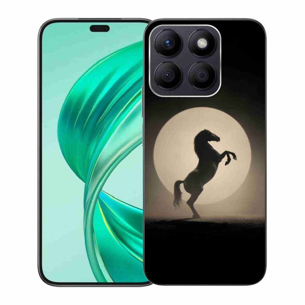 Zselés borítás mmCase a Honor X8b készülékhez - ló sziluettben