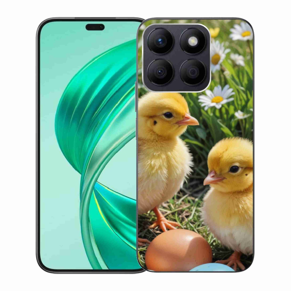 Zselés borítás mmCase a Honor X8b készülékhez - csirkék