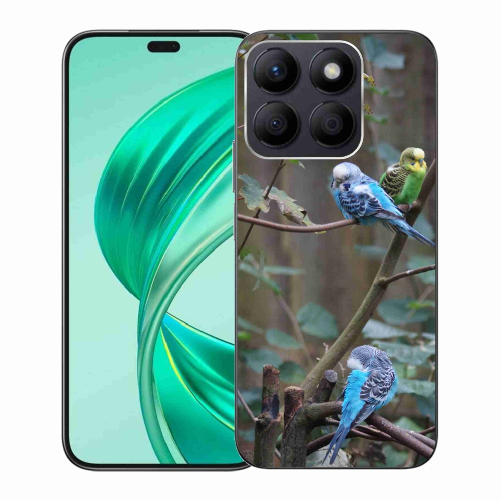 mmCase gél tok az Honor X8b-hez – papagájok az ágon