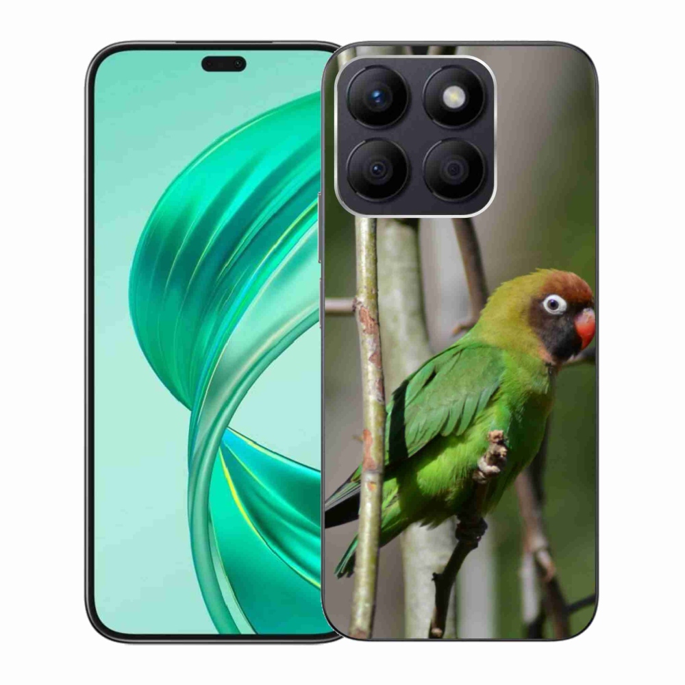 Zselés borítás mmCase a Honor X8b készülékhez - papagáj agapornis