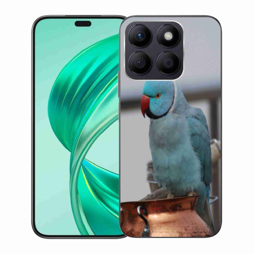 Zselés borítás mmCase a Honor X8b készülékhez - papagáj alexander kék