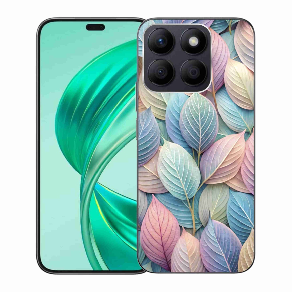 Zselés borító mmCase a Honor X8b készülékhez - pasztell levelek