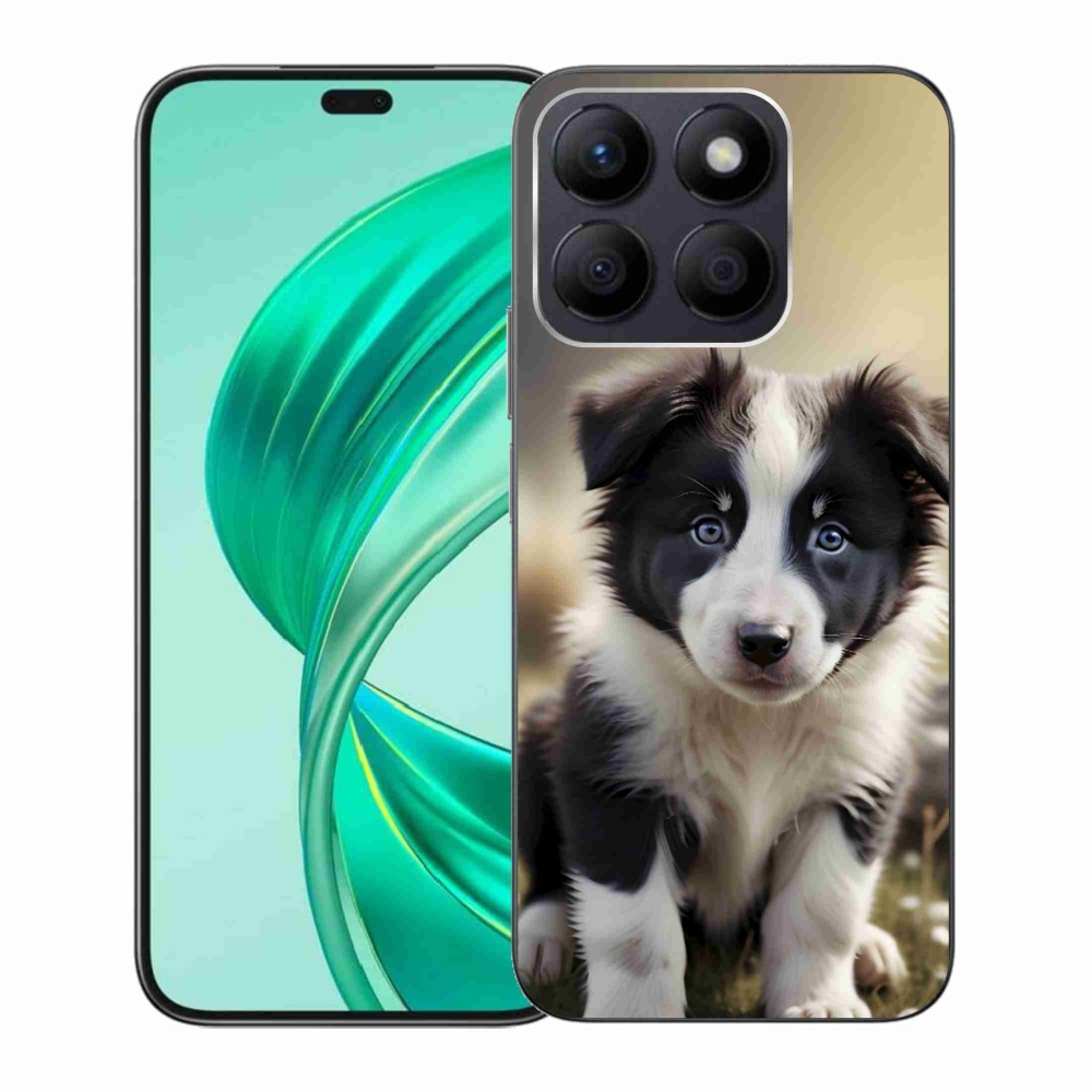 mmCase gél tok az Honor X8b-hez – aranyos border collie