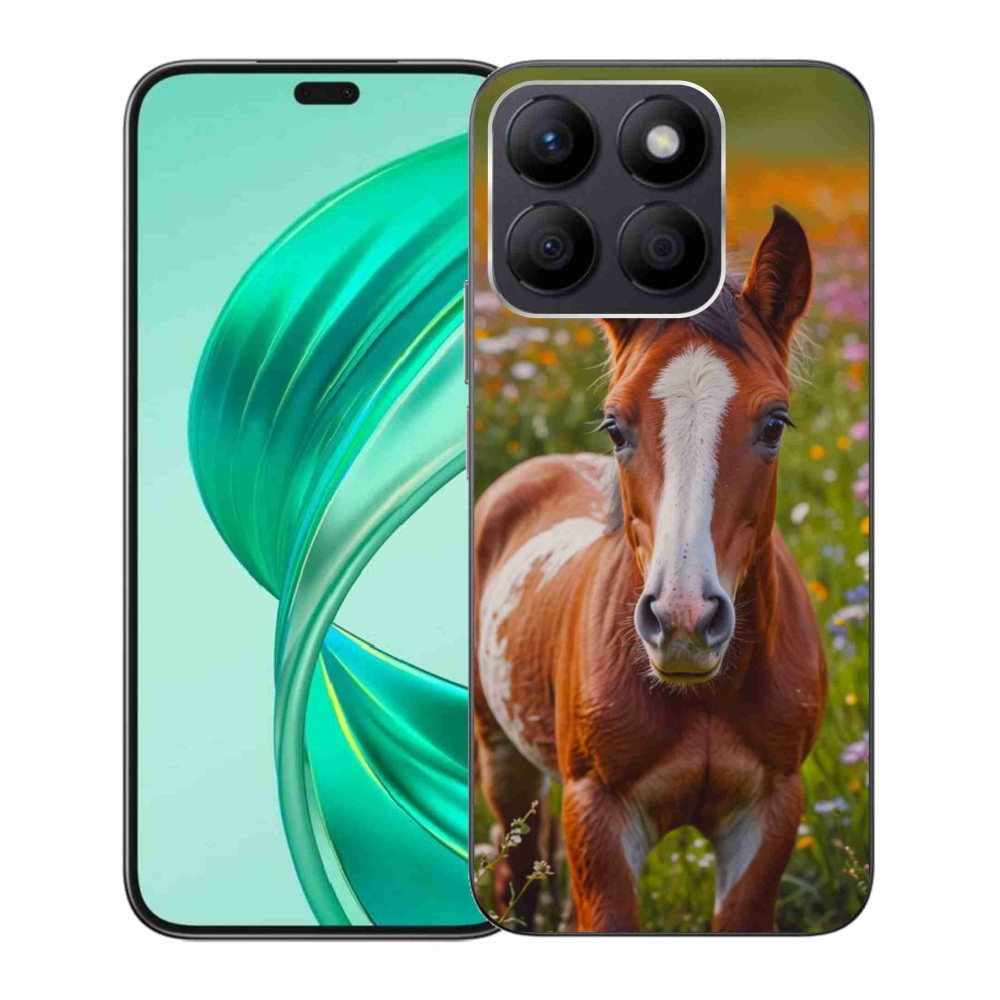 mmCase gél tok az Honor X8b-hez – aranyos csikó