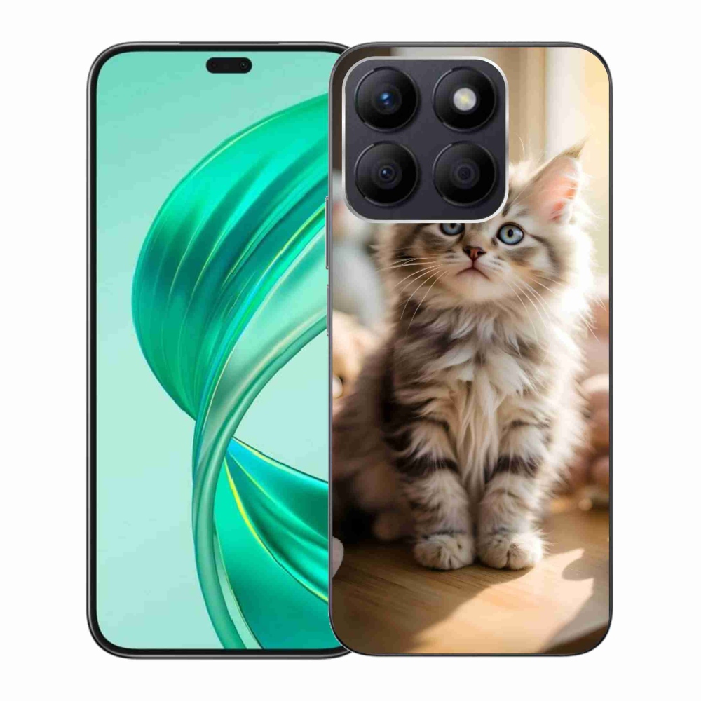 mmCase gél tok az Honor X8b-hez – aranyos cica 10