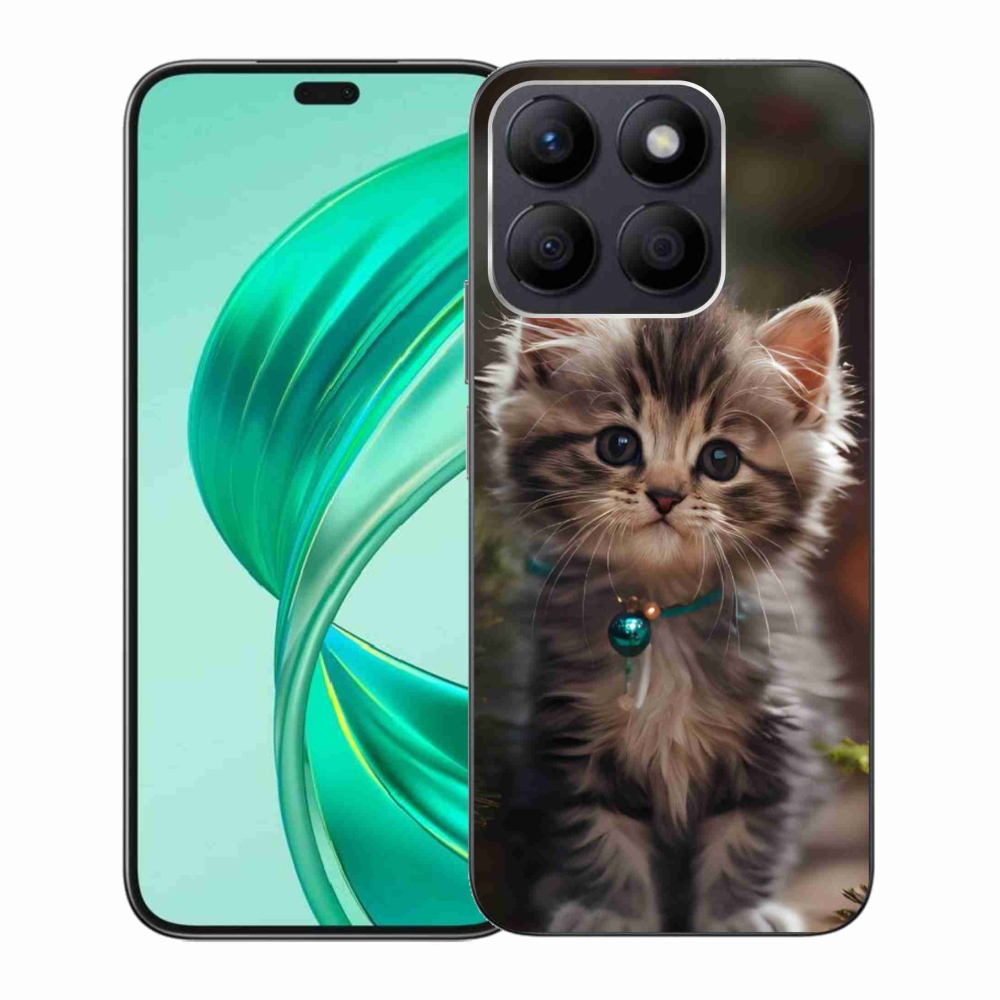 mmCase gél tok az Honor X8b-hez – aranyos cica 11