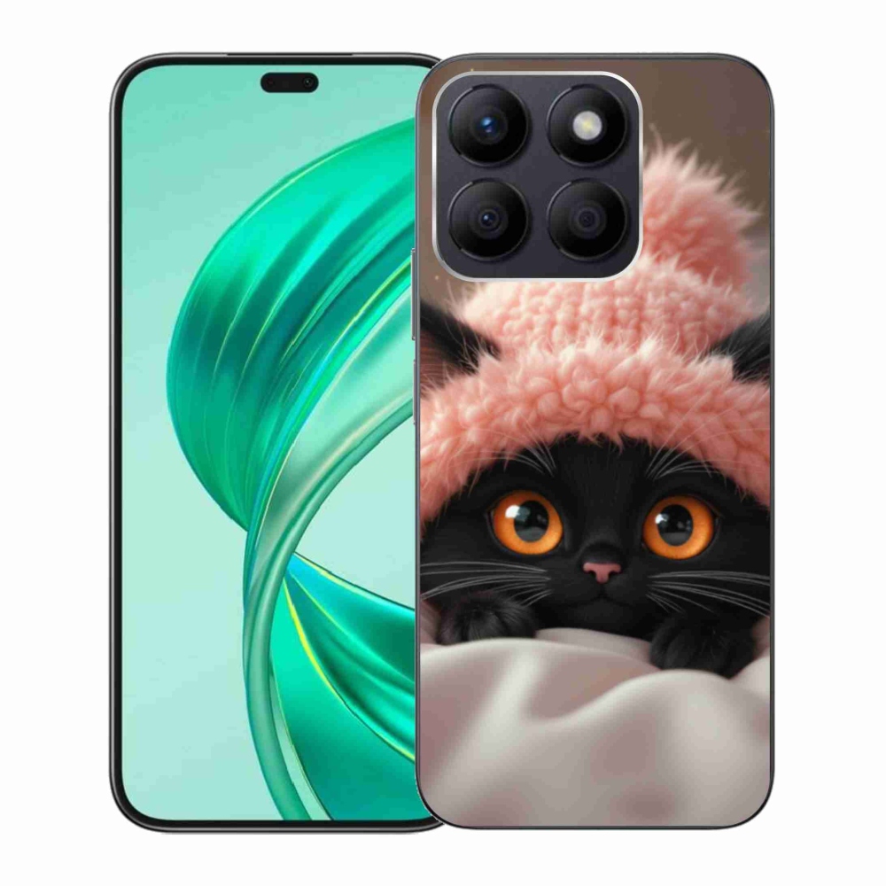 Gél borítás mmCase a Honor X8b számára - aranyos cica 7