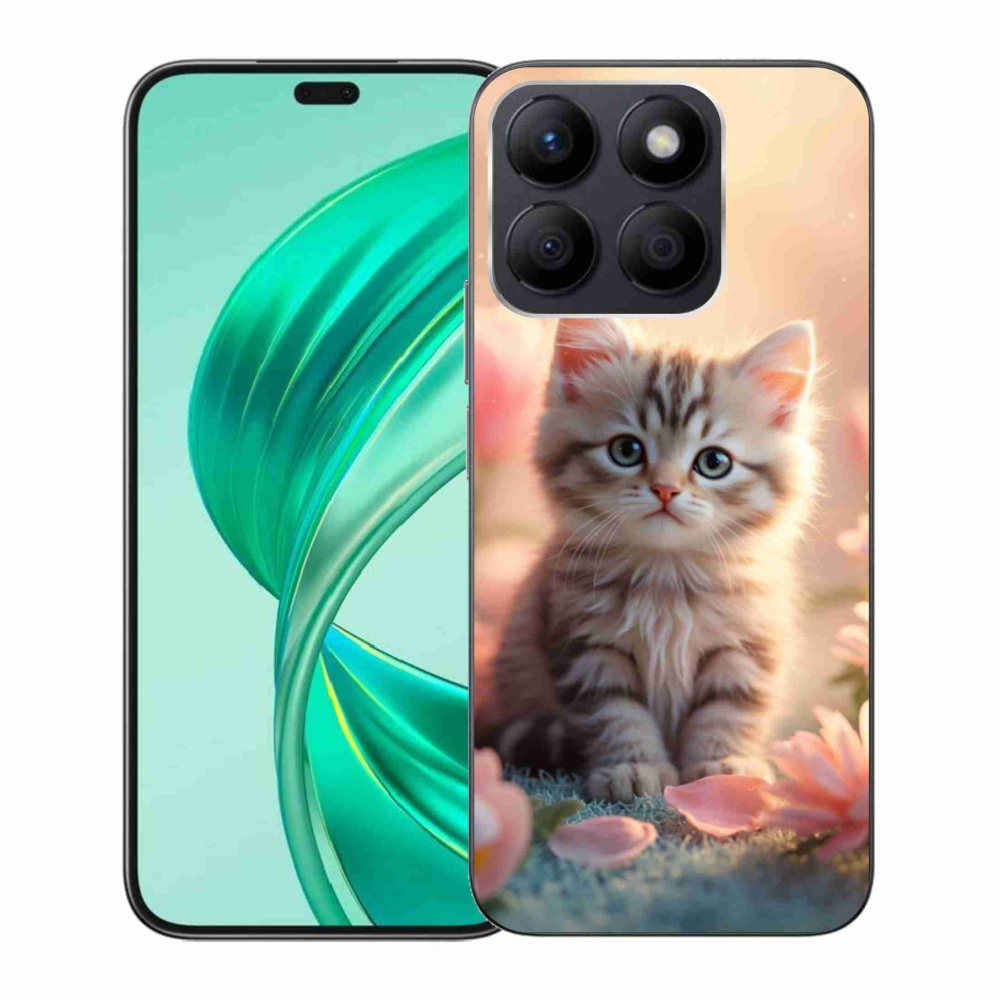 Gél borítás mmCase a Honor X8b számára - aranyos cica 8