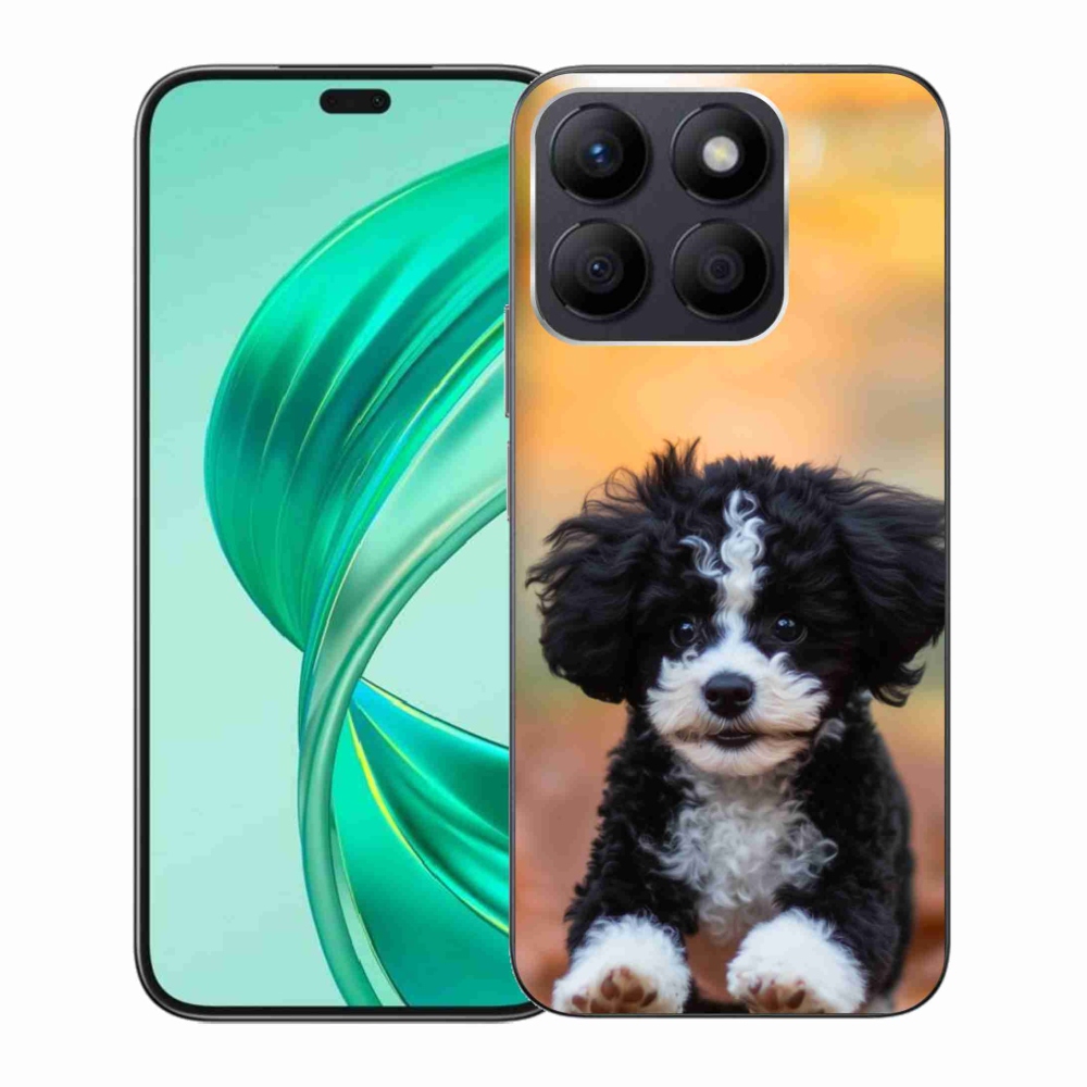 Gél borítás mmCase a Honor X8b számára - aranyos kiskutya 2