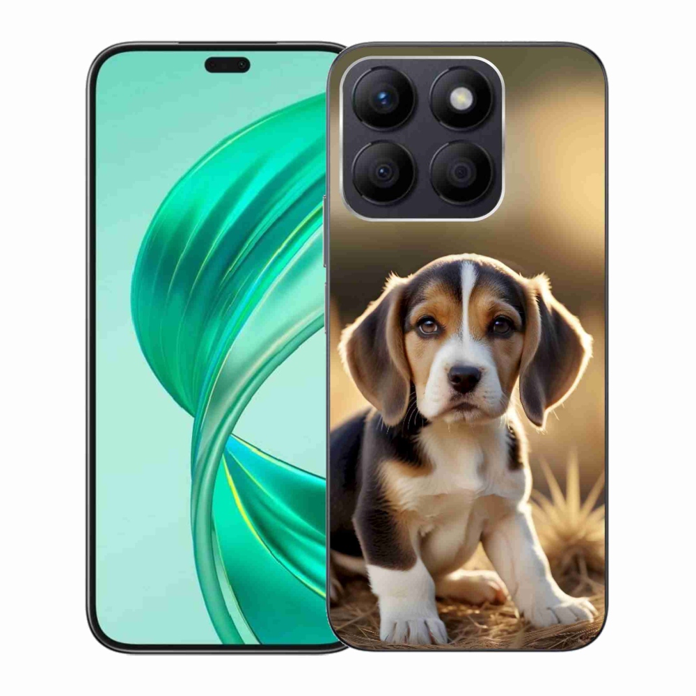 mmCase gél tok az Honor X8b-hez – aranyos beagle