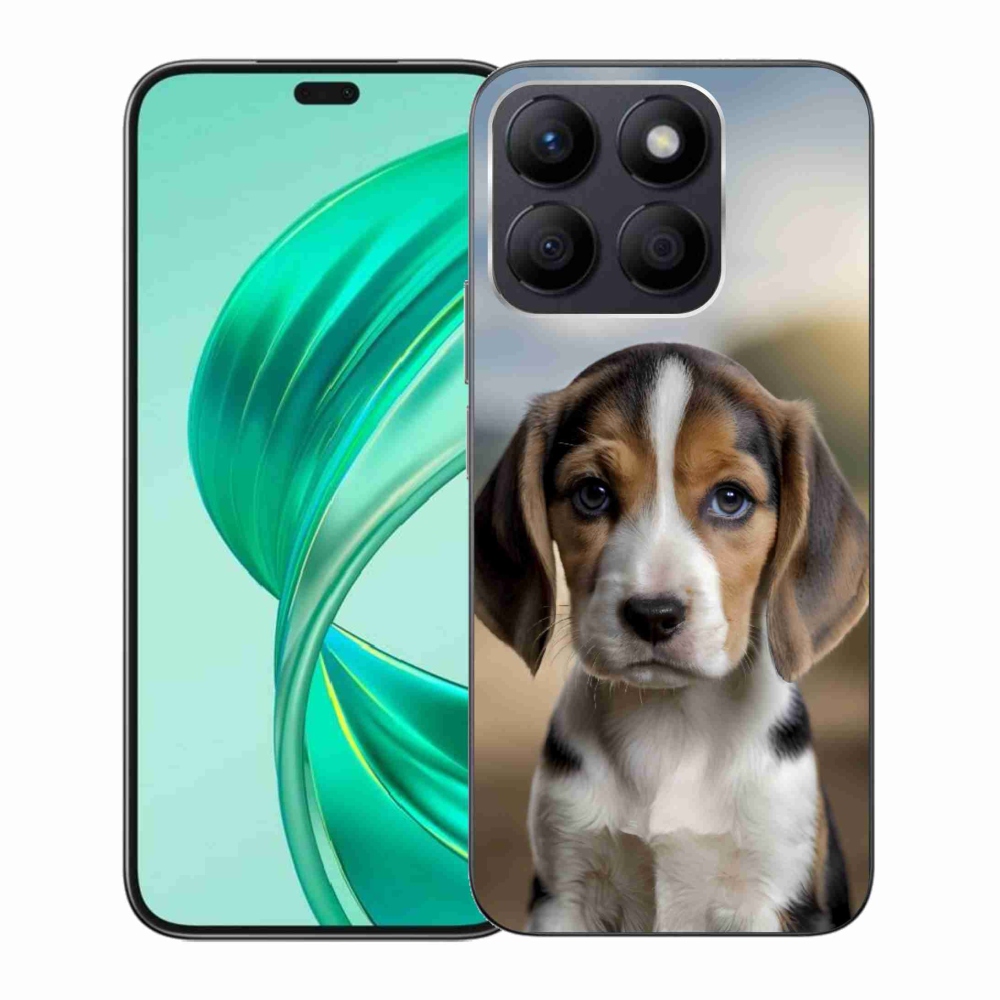 mmCase gél tok az Honor X8b-hez – aranyos beagle