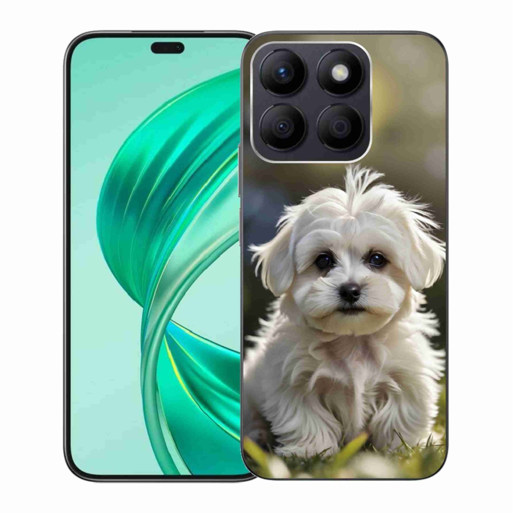 mmCase gél tok az Honor X8b-hez – aranyos máltai kutyus