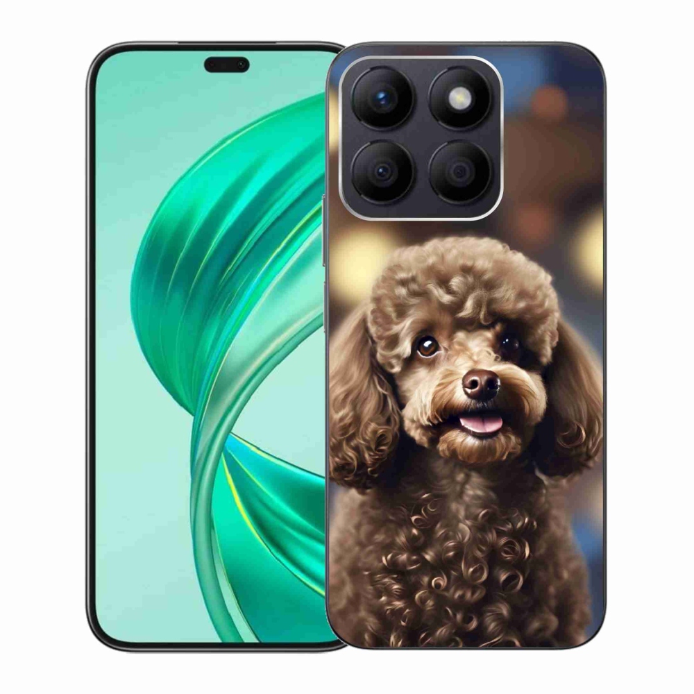 mmCase gél tok az Honor X8b-hez – aranyos pudli