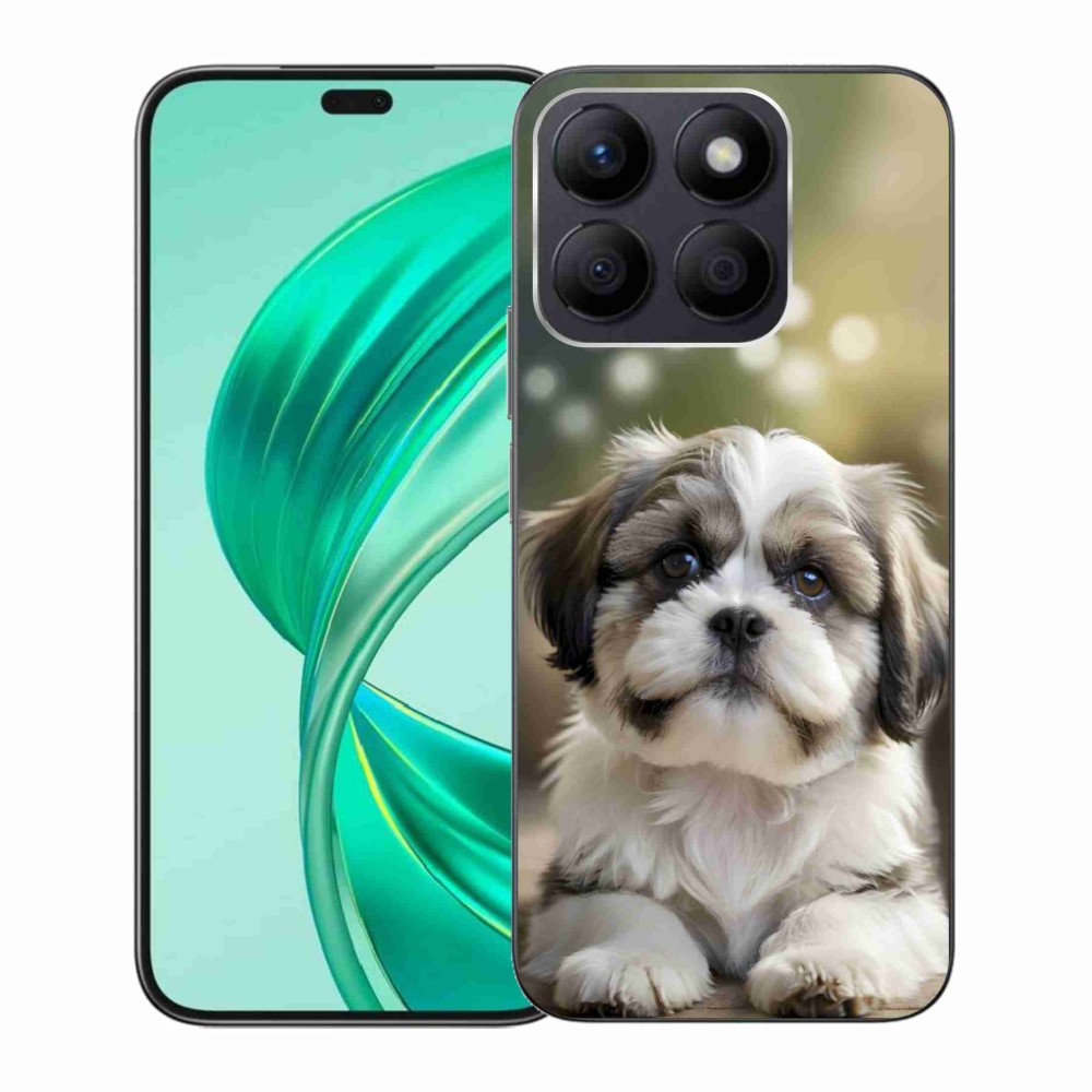 mmCase gél tok az Honor X8b-hez – aranyos shih-tzu